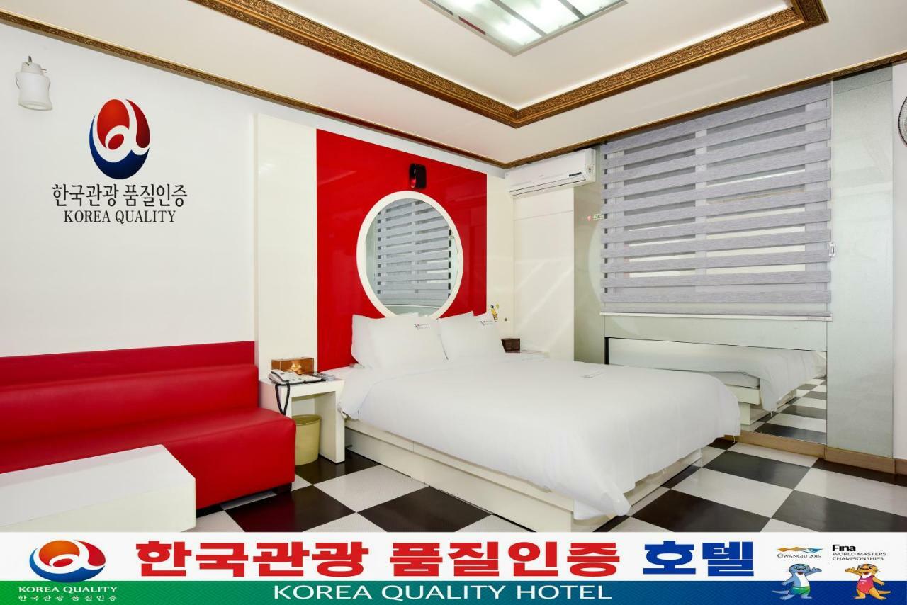 Gwangju Queen Hotel Gwangju Metropolitan City Dış mekan fotoğraf